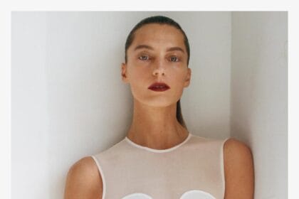 Daria Werbowy Alaïa Winter/Spring 2025 Ad Campaign