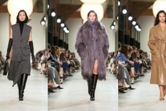 Michael Kors Fall 2025 Nails Cozy Chic