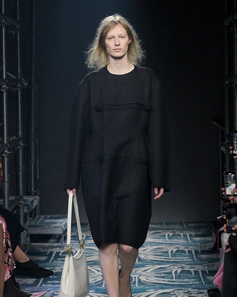 Prada’s Fall/Winter 2025 Show Interrogates Traditional Standards Of Femininity