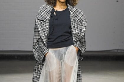 Sheer Skirts Are Trending At London Fashion Week Fall/Winter 2025