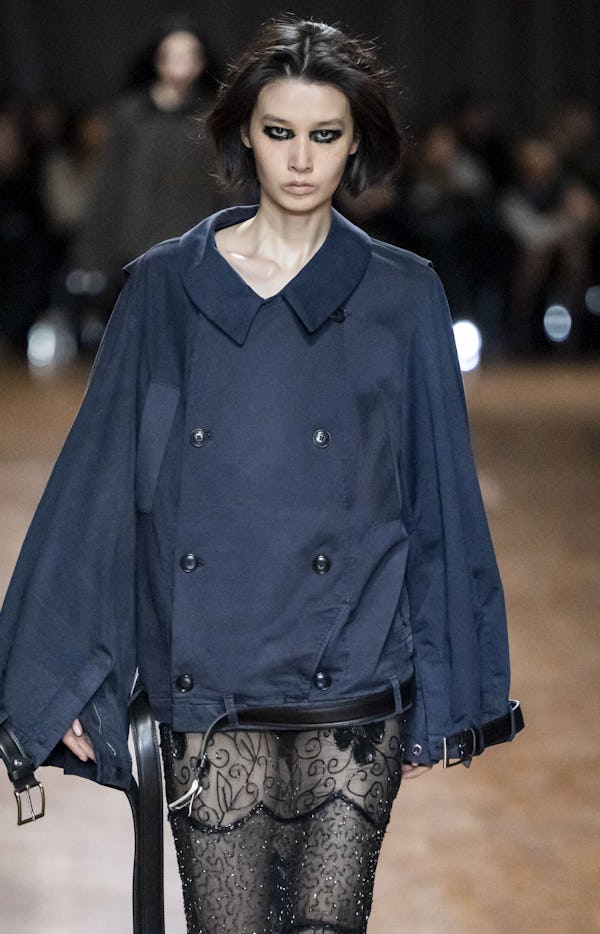 A model walks the runway during the Hodakova Ready to Wear Fall/Winter 2025-2026 fashion show