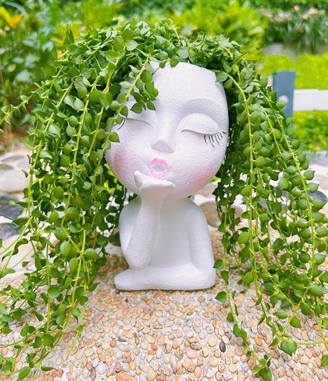 EylbKey Face Flower Pot