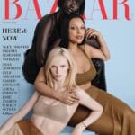 Alex Consani Anok Yai Paloma Elsesser US Harper’s Bazaar April 2025