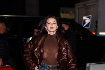 Selena Gomez’s Monochromatic Makeup Matched Her Earth-Toned Ensemble