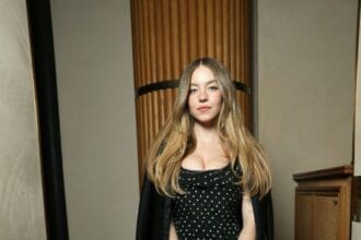 Sydney Sweeney Nails Retro Glam in Miu Miu Dinner Photos