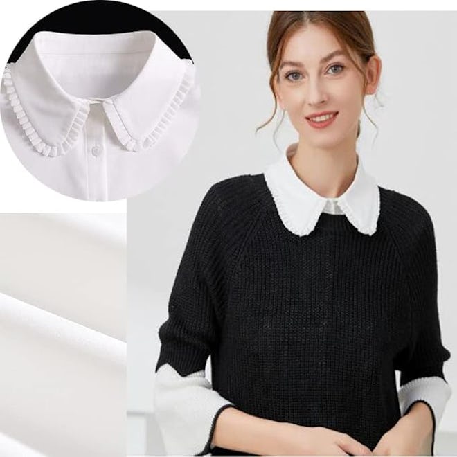 Joyci Chic Faux Collar
