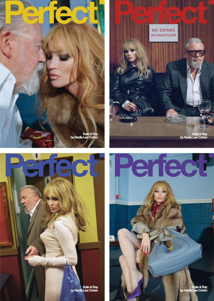 Perfect Magazine Issue #8.5 2025 : Kate Moss & Ray Winstone by Nadia Lee Cohen