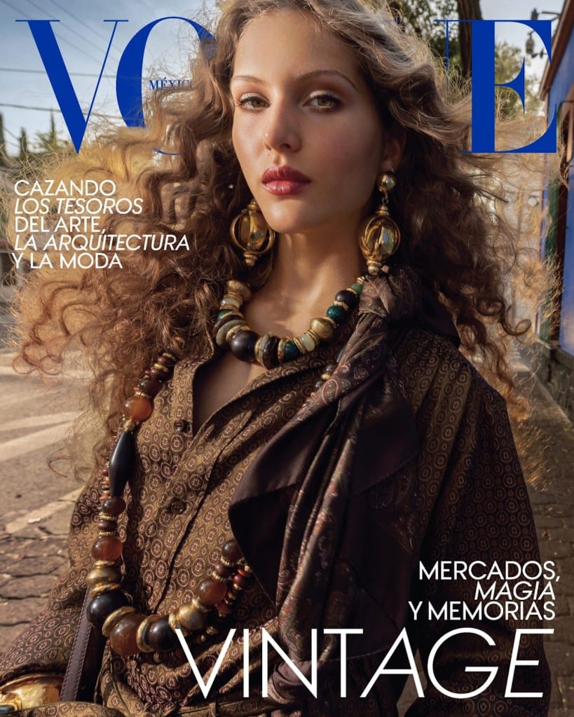 Vogue Mexico & Latin America April 2025 : Angelina Kendall & Ella McCutcheon by Inez van Lamsweerde & Vinoodh Matadin