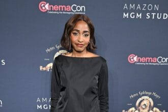 Ayo Edebiri’s Sheer Prada Skirt Is A Masterclass In Spring Layering