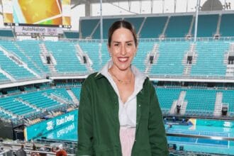 Influencer Idalia Salsamendi’s Miami Open Outfit Included Boxer Shorts