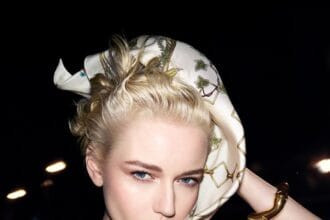 Julia Garner Gucci The Art of Silk 2025 Ad Campaign