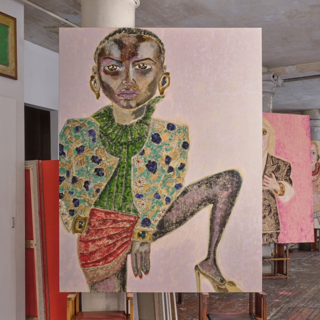 Saint Laurent Summer 2025 Ad Campaign Francesco Clemente
