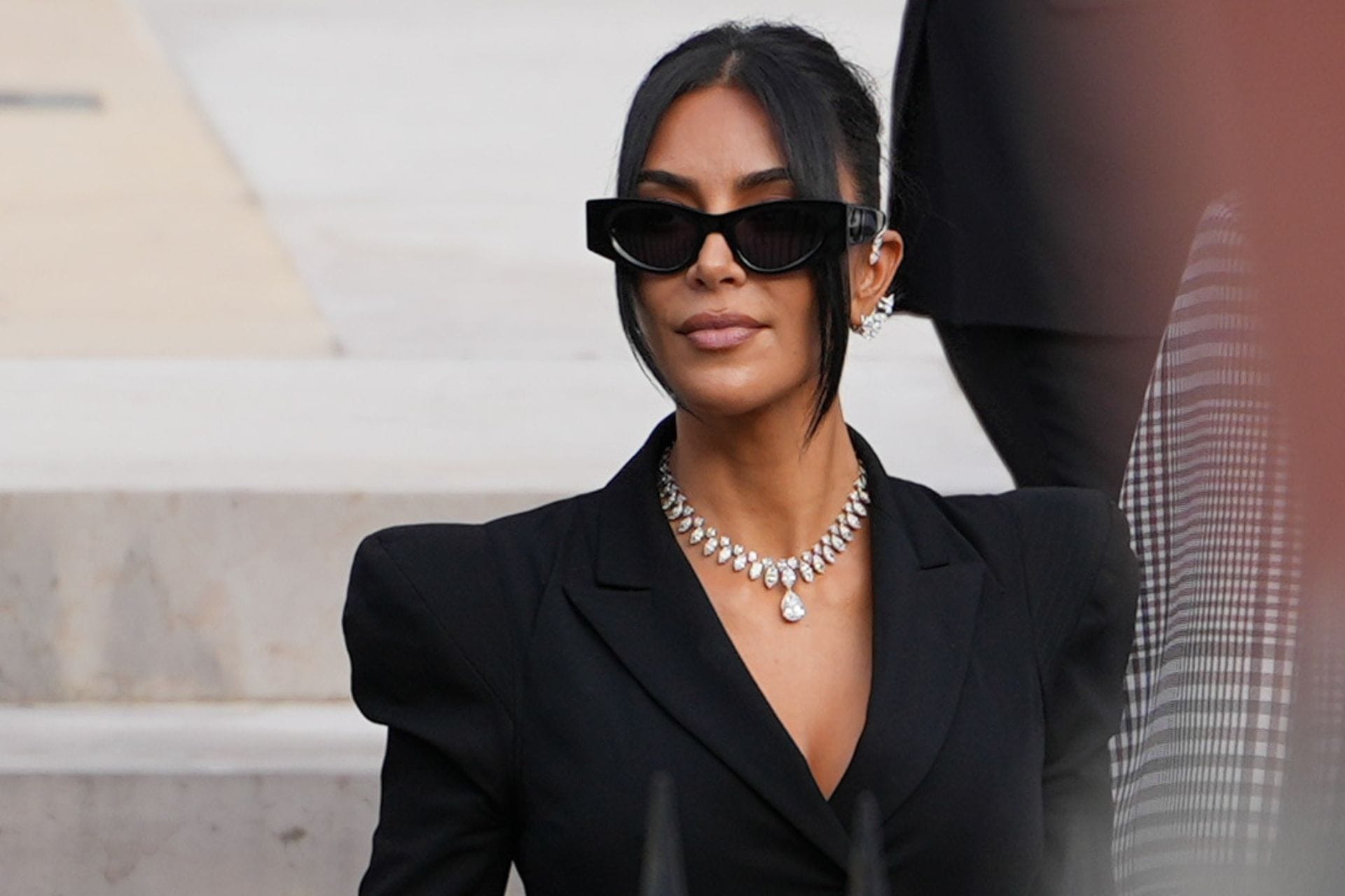 Kim Kardashian Testifies in Paris Wearing Diamonds Worth Millions