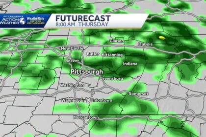 Flash Flood Warning in effect for parts of Western Pa.