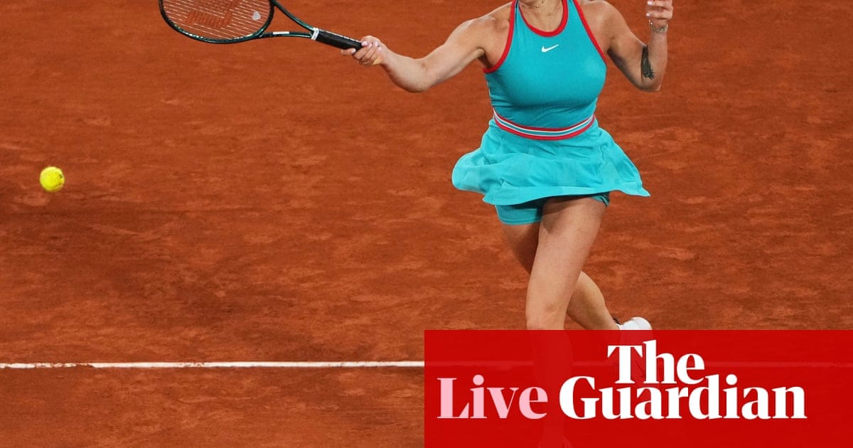 French Open 2025: Sabalenka powers through with 6-1, 6-0 win: day one – live | French Open