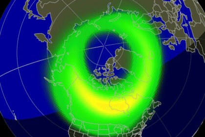 Northern lights in Vancouver BC: Geomagnetic storm expected