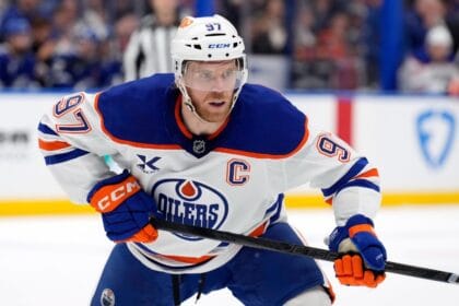 Oilers’ McDavid becomes 4th player in history with four straight 20-point playoffs