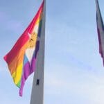 Pride flag raised at Dallas City Hall for June