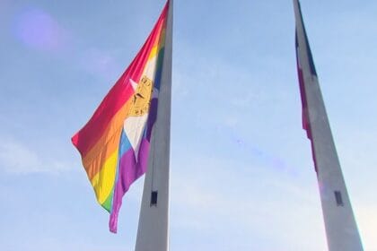 Pride flag raised at Dallas City Hall for June