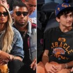 Russell Wilson, Ciara, Timothée Chalamet Among Stars Sitting Courtside at Knicks Playoffs Game