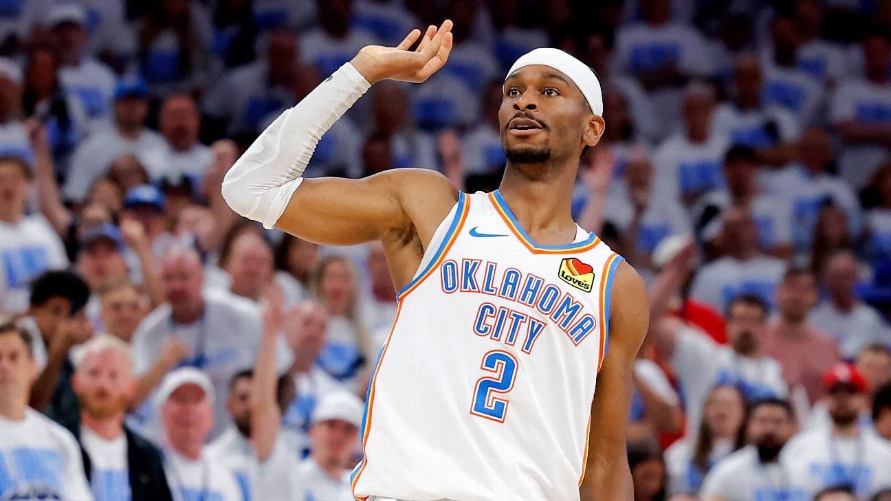 Sources – Thunder’s Shai Gilgeous-Alexander wins NBA MVP Sources – Thunder’s Shai Gilgeous-Alexander wins NBA MVP