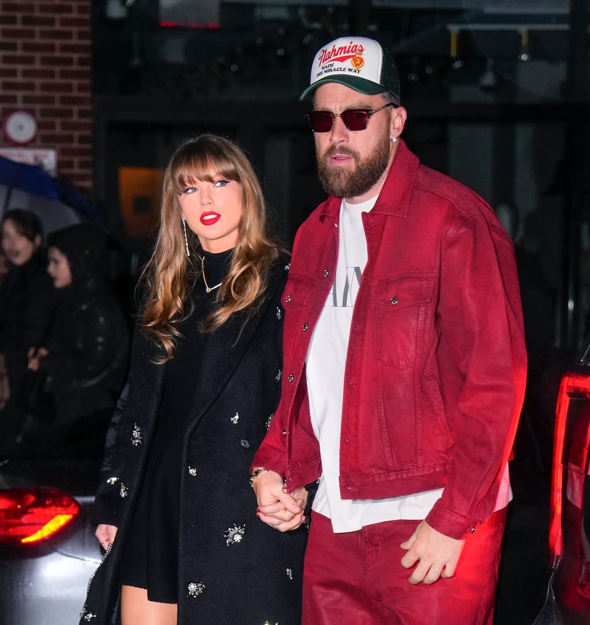 Travis Kelce Hints That He and Taylor Swift Are Living Together During ‘New Heights’ Episode