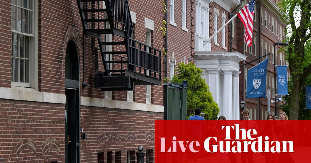 Trump says he is considering giving bn of Harvard’s grants to trade schools – US politics live | Donald Trump
