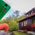 Watch officer of ship that crashed into garden fell asleep, police say