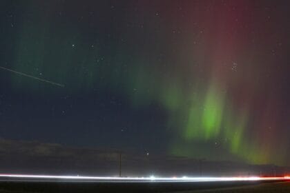 Are there northern lights over Vancouver tonight?