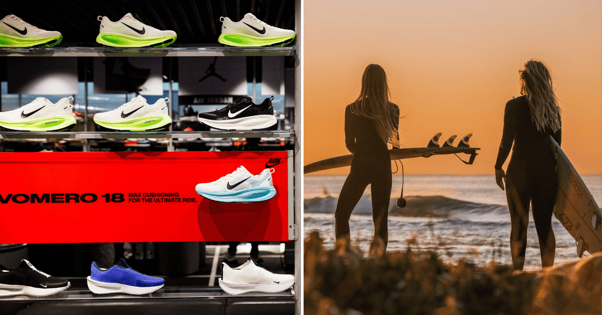 Australian surf retailer collapses as Nike takes it to court over 7,000 debt claim