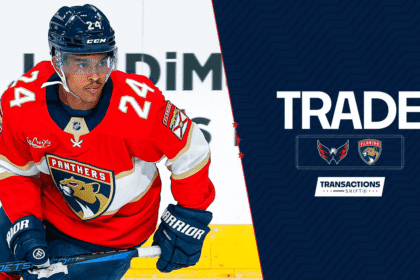 Capitals Acquire Justin Sourdif from the Florida Panthers