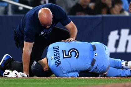 Daulton Varsho’s injury could prove costly for Blue Jays