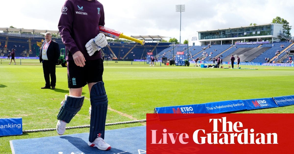 England v West Indies, second men’s cricket one-day international – live | Cricket