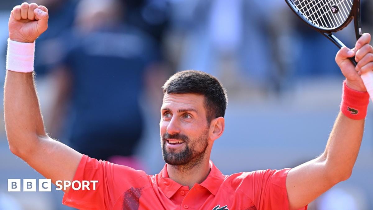 French Open 2025: Novak Djokovic beats Cameron Norrie to reach Roland Garros quarter-finals