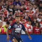 Fydriszewski y Santiago Mosquera pusieron los goles en el primer tiempo de la final entre Medellín y Santa Fe