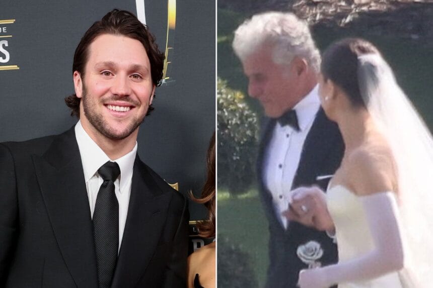 Hailee Steinfeld Walks Down the Aisle to Marry Josh Allen in California Wedding