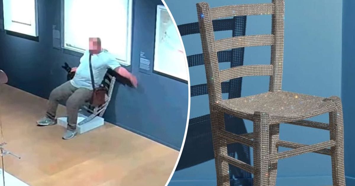 Idiot tourists sit on and break ‘delicate’ chair in Italian museum Idiot tourists sit on and break ‘delicate’ chair in Italian museum