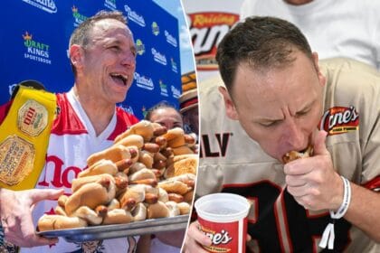 Joey Chestnut gives behind-the-scenes look at ‘hungry’ prep for Nathan’s return