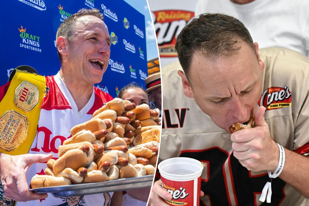 Joey Chestnut gives behind-the-scenes look at ‘hungry’ prep for Nathan’s return