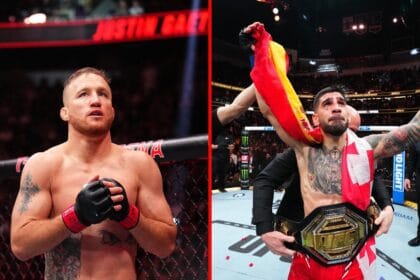 Justin Gaethje addresses UFC retirement ultimatum, Ilia Topuria’s talks about welterweight move