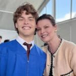 Linda Evangelista Shares Rare Photo of Son as He Graduates from High School
