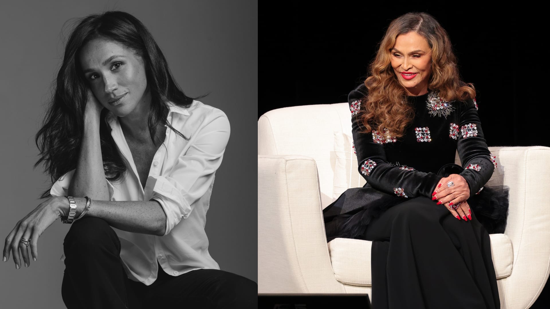 Meghan Markle on the “Extraordinary Advice” Tina Knowles Gave Her During New Bonus Podcast Episode