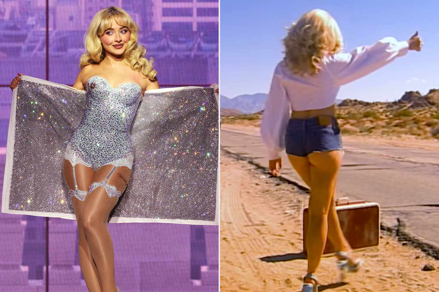 Sabrina Carpenter Flashes Her Butt Cheeks in Sexy New Teaser Clip