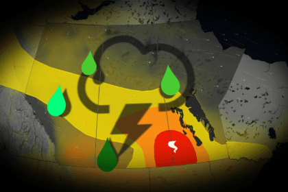 Severe storms continue Thursday evening across the Prairies