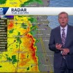 Severe thunderstorm warning issued for part of southeast Wisconsin