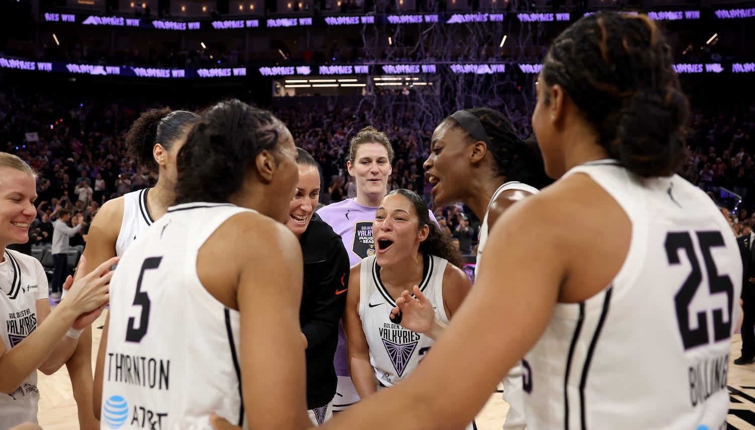 The Golden State Valkyries Are Beloved And Ahead Of Schedule