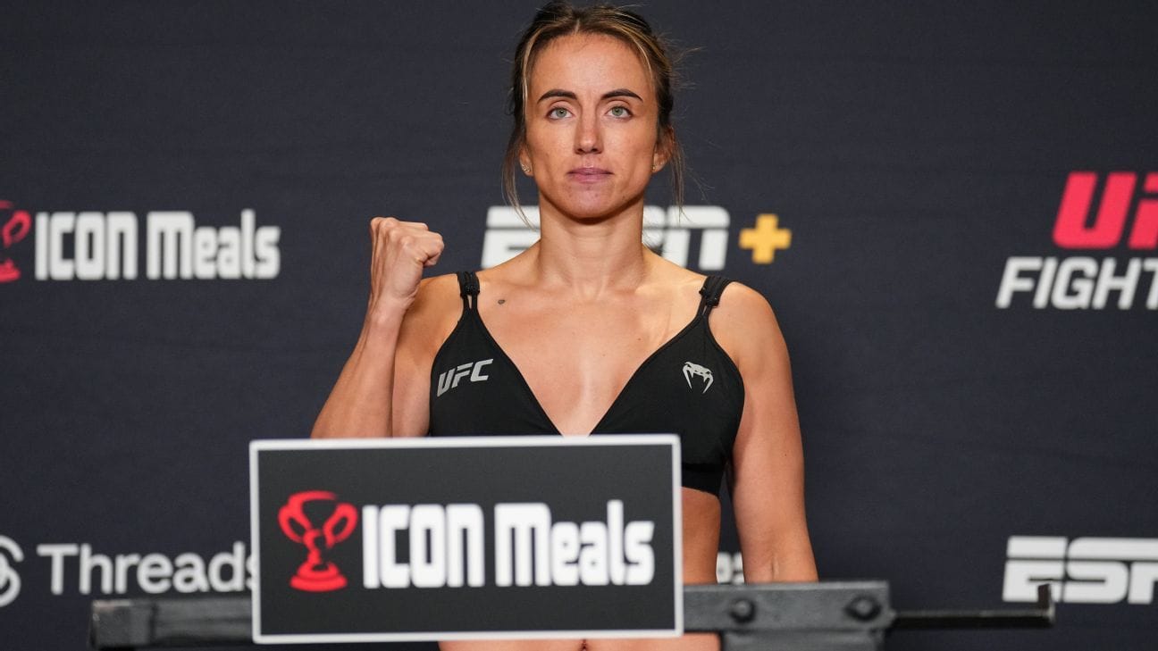 UFC’s Barber misses weight, but fight vs. Blanchfield still on
