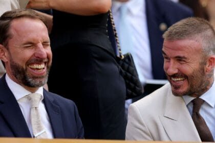 Wimbledon 2025: Sir David Beckham, Sir Gareth Southgate in Royal Box