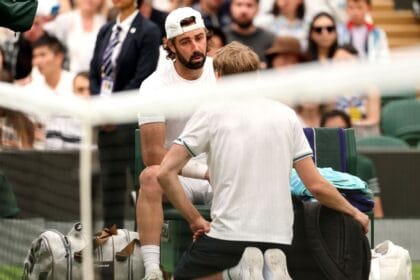 ‘A bit of a p—y’: Battered Aussie Thompson quits at Wimbledon
