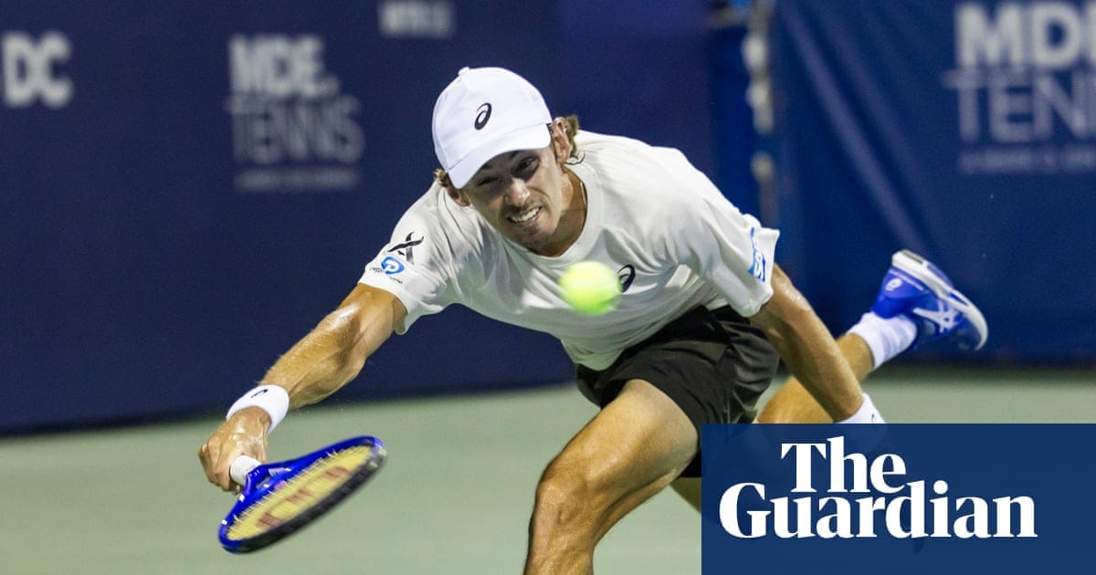 Alex de Minaur blows hot and cold on way to Washington Open final | Tennis